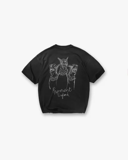 Represent Aged Black T-Shirt