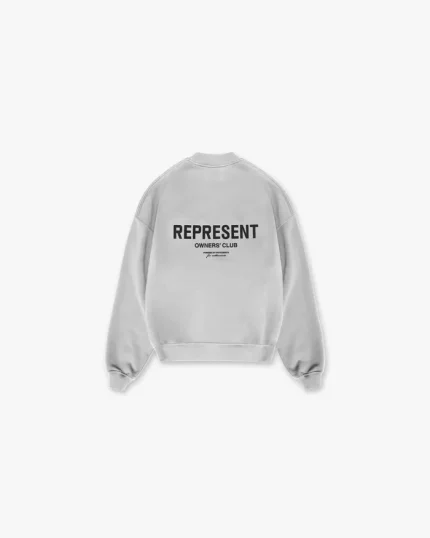 Represent Ash Grey Sweatshirt The Represent Ash Grey Sweatshirt is a premium everyday essential that combines timeless style, superior comfort, and modern streetwear design. Crafted with Represent’s signature attention to detail, this sweatshirt delivers a clean, minimalist aesthetic that works effortlessly with any casual wardrobe. Made from high-quality heavyweight cotton, the sweatshirt provides a soft feel, excellent durability, and a premium structured fit designed for long-lasting wear. The classic Ash Grey colourway offers a versatile and sophisticated look, making it easy to pair with jeans, cargo trousers, or matching sweatpants for a complete streetwear outfit. Featuring a relaxed oversized silhouette, this sweatshirt provides maximum comfort while maintaining a contemporary shape. The ribbed crew neckline, cuffs, and hem ensure a secure fit and help retain the garment’s structure over time. Subtle Represent branding adds a refined finishing touch, creating a luxury-inspired look without being overly bold. Perfect for everyday wear, travel, casual outings, or layering during cooler seasons, the Represent Ash Grey Sweatshirt is designed for those who value quality, comfort, and effortless style. Its premium fabric, versatile colour, and timeless design make it a must-have piece for any modern wardrobe. Product Features Premium heavyweight cotton fabric Classic Ash Grey colourway Relaxed oversized fit Soft and comfortable feel Ribbed crew neckline, cuffs, and hem Minimal Represent branding Durable stitching and premium construction Modern luxury streetwear design Easy to style with casual outfits Ideal for everyday and seasonal wear Long-lasting shape retention Available in multiple sizes Represent Ash Grey Sweatshirt The Represent Ash Grey Sweatshirt is a premium everyday essential that combines timeless style, superior comfort, and modern streetwear design. Crafted with Represent’s signature attention to detail, this sweatshirt delivers a clean, minimalist aesthetic that works effortlessly with any casual wardrobe. Made from high-quality heavyweight cotton, the sweatshirt provides a soft feel, excellent durability, and a premium structured fit designed for long-lasting wear. The classic Ash Grey colourway offers a versatile and sophisticated look, making it easy to pair with jeans, cargo trousers, or matching sweatpants for a complete streetwear outfit. Featuring a relaxed oversized silhouette, this sweatshirt provides maximum comfort while maintaining a contemporary shape. The ribbed crew neckline, cuffs, and hem ensure a secure fit and help retain the garment’s structure over time. Subtle Represent branding adds a refined finishing touch, creating a luxury-inspired look without being overly bold. Perfect for everyday wear, travel, casual outings, or layering during cooler seasons, the Represent Ash Grey Sweatshirt is designed for those who value quality, comfort, and effortless style. Its premium fabric, versatile colour, and timeless design make it a must-have piece for any modern wardrobe. Product Features Premium heavyweight cotton fabric Classic Ash Grey colourway Relaxed oversized fit Soft and comfortable feel Ribbed crew neckline, cuffs, and hem Minimal Represent branding Durable stitching and premium construction Modern luxury streetwear design Easy to style with casual outfits Ideal for everyday and seasonal wear Long-lasting shape retention Available in multiple sizes