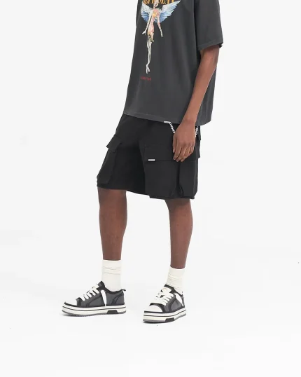 Represent Baggy Cotton Cargo Shorts