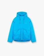 Represent Electric Blue Puffer Jacket