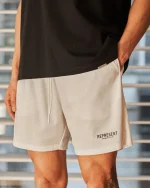 Represent Flat White Shorts