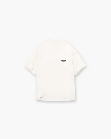 Represent Flat White T-Shirt