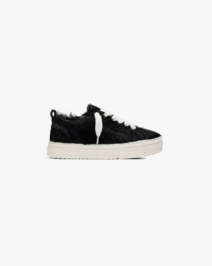 Represent HTN Low Pony Hair Black Shoes