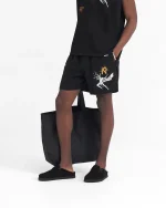 Represent Icarus Black Shorts