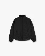 Represent Initial Puffer Black Jacket