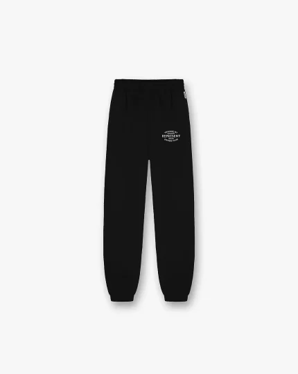 Represent Jet Black Sweatpant