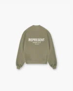 Represent Olive Sweatshirt