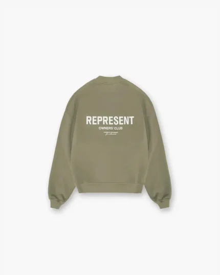 Represent Olive Sweatshirt