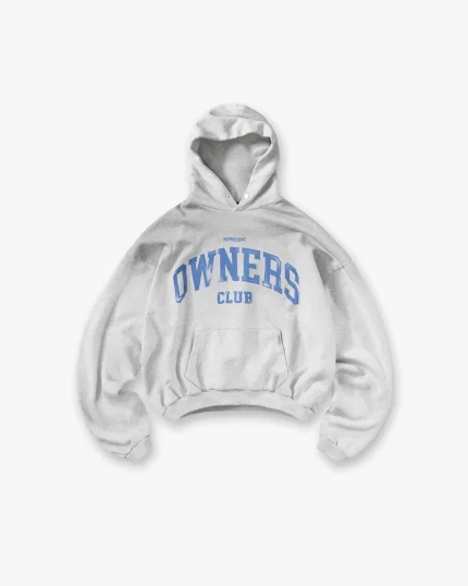 Represent Owners Club Ice Grey Hoodie