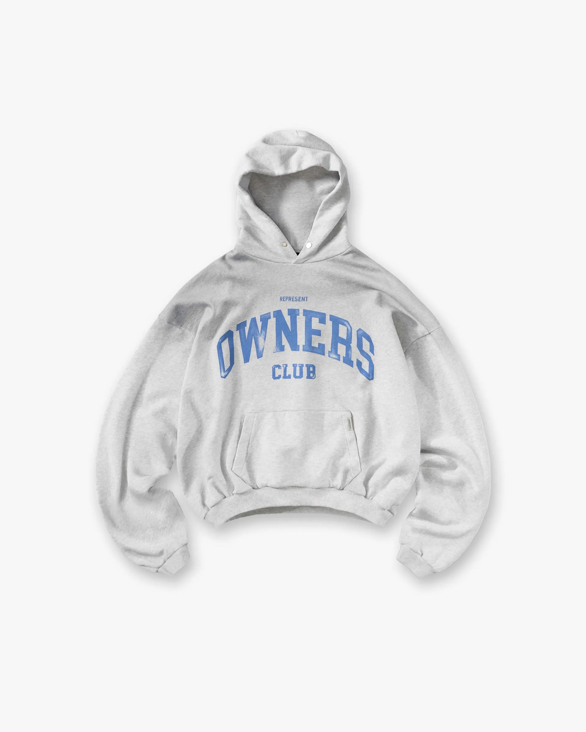 Represent Owners Club Ice Grey Hoodie Represent Owners Club Ice Grey Hoodie
