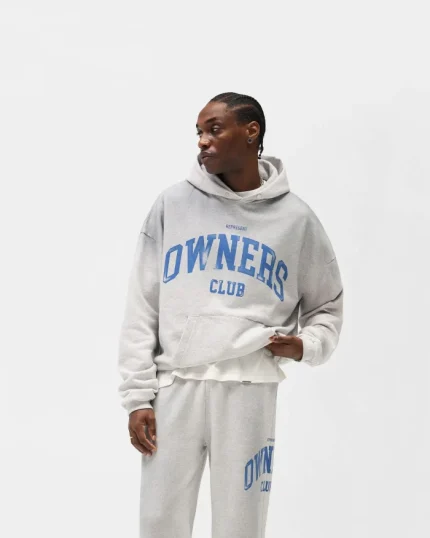 Represent Owners Club Ice Grey Hoodie