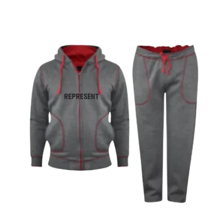 Represent Redish Grey Tracksuit