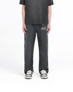 Represent Stained Black Sweatpant